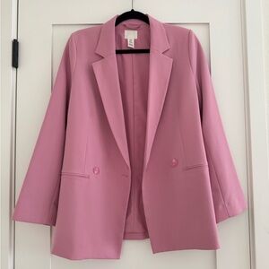 H&M Soft Pink Women's Blazer